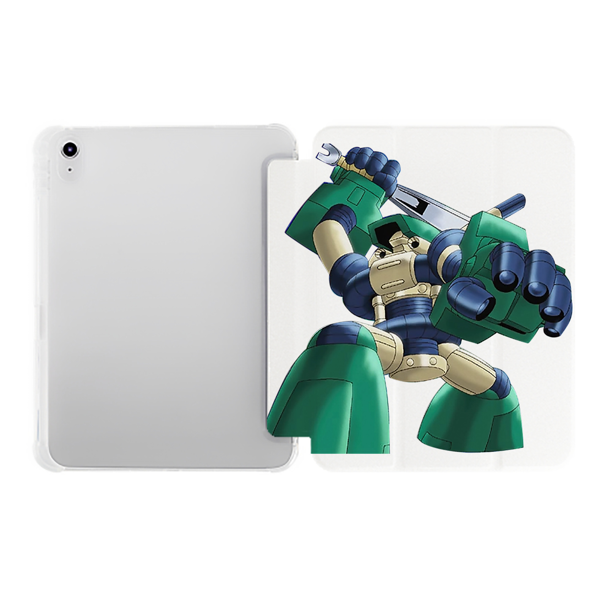 （画像用） 遊☆戯☆王 Yu-Gi-Oh! IPad ケース ペン収納付き 三つ折りスタンド PUレザー×シリコン 対応機種9.5/10.5/10.9インチ